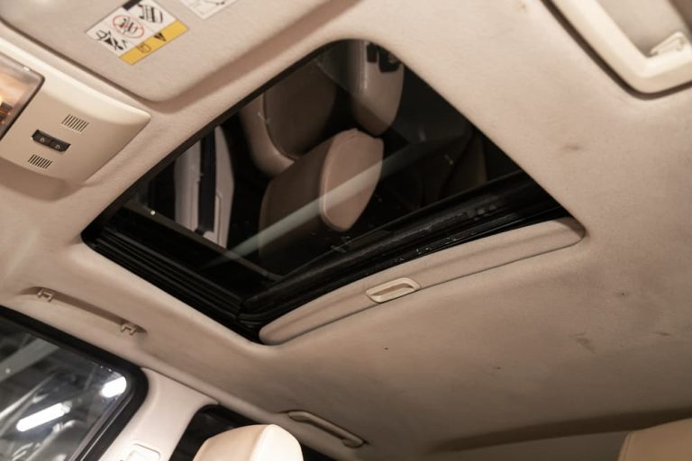 sunroof leak repair
