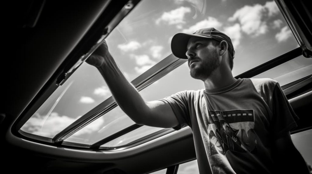car with sunroof