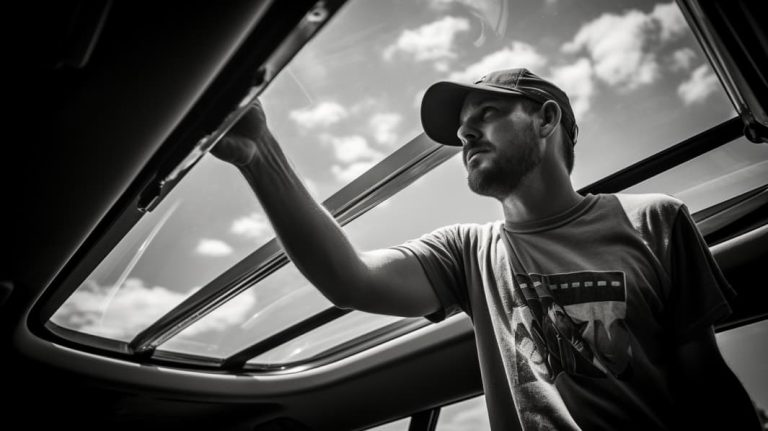 car with sunroof